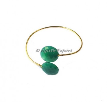 Green Onyx Agate Bracelets