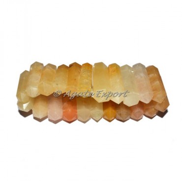 Golden Quartz Double Point Bracelets