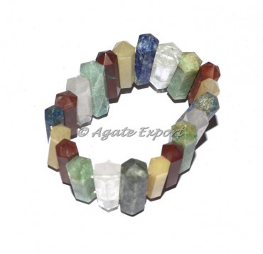 Mix DP Pencil Gemstone Bracelets