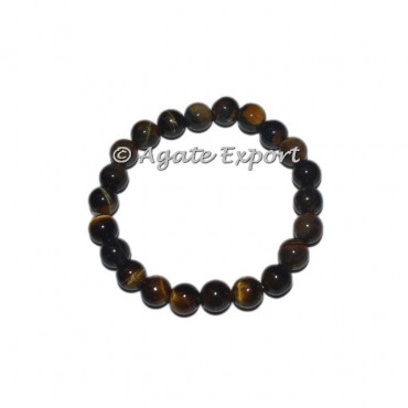Yellow Tiger eye Stone Bracelets