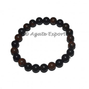 Mahagony Obsidian Bracelets