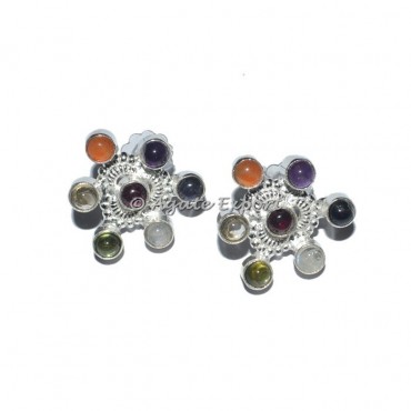 Yoga Seven Chakra Earrings
