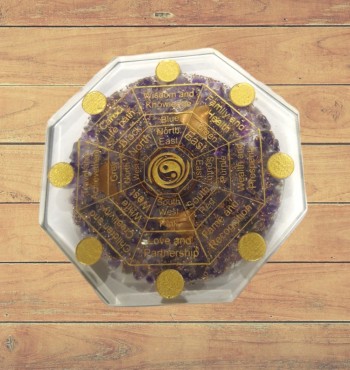 Amethyst Orgonite Engraved Love Kit