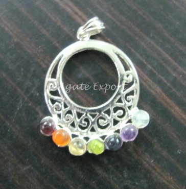 Chakra Ring Pendants