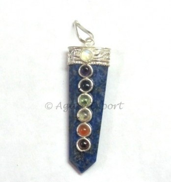 Lapis Lazuli Chakra Pendants.