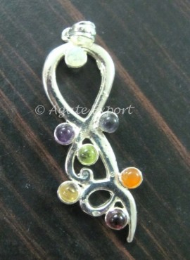 Eight Chakra Pendants