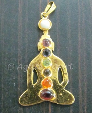Yoga Buddha Chakra Pendant