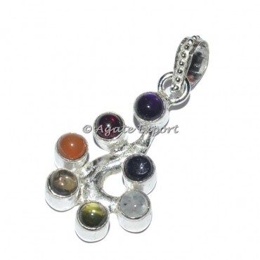 Snake 7 Chakra Pendants
