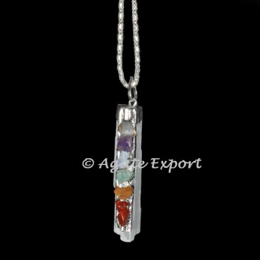 Selenite Chakra Necklace