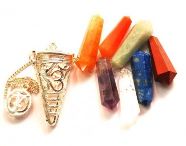 Chakra Cage Om Pendulums Terminated Points
