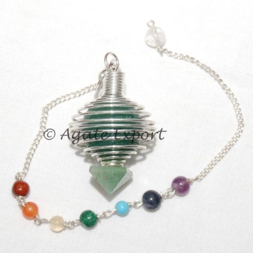 Green Aventurine Cage Pendulums