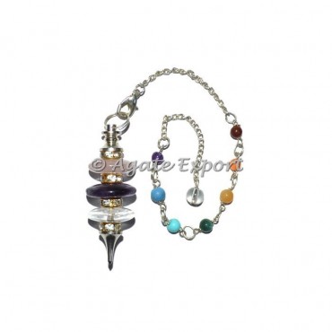 RAC Disc Chakra Beads Pendulums