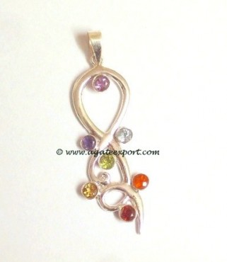 Snake Chakra Pendant.