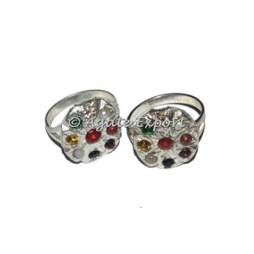 Chakra And Gemstones Ring