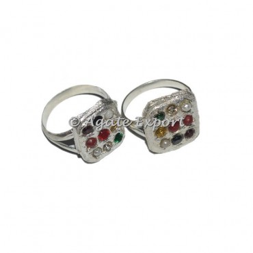 Healing Chakra With Crystals Ad Ring