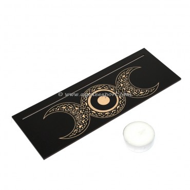 Triple Moon Tarot Card Holder