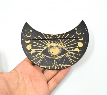 Mystic Eye With Moon Phase Card Holder