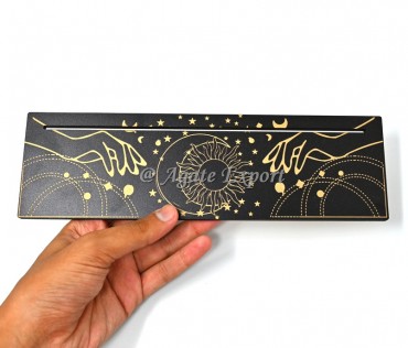 Sun With Hand Long Card Holder