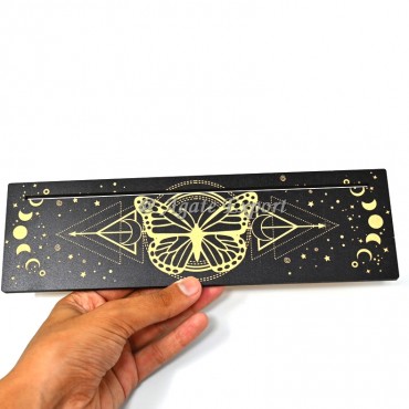 Moon Phases Engraved Card Holder