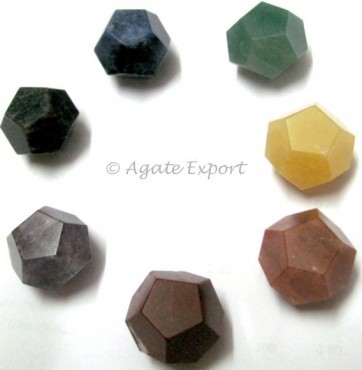Dodecahedron Chakra Set