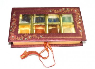 Chakra Pyramids Set With Gift Box