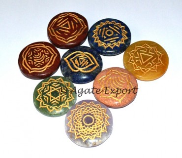 Thymus Ancient Chakra Symbols Set 