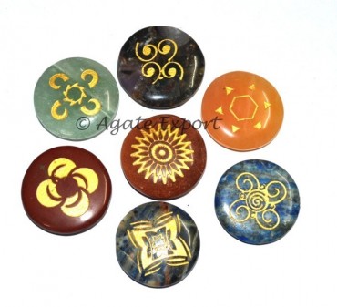 SEVEN CHAKRA ACCENT SET