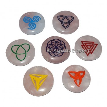 Celtic Chakra Rose Quartz Set