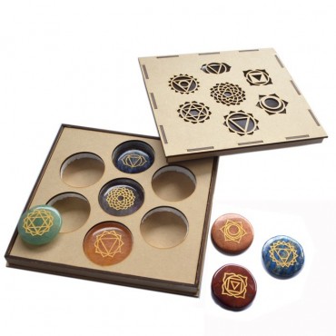 Seven Chakra Transparent Gift Box
