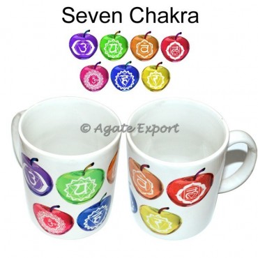 Printed ChakraSymbol on Cup for Healing