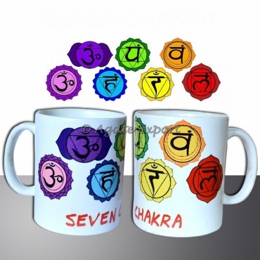 Healing Cup of chakra Printed