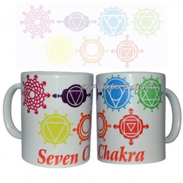 Seven Charka Traditional Printed Cup