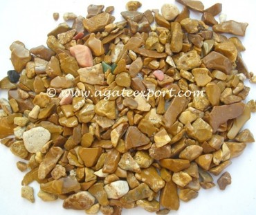 Yellow Jasper Chips Stones.