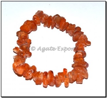 Carnelian Chips Bracelets