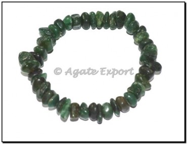 Green Jade Chips Bracelets