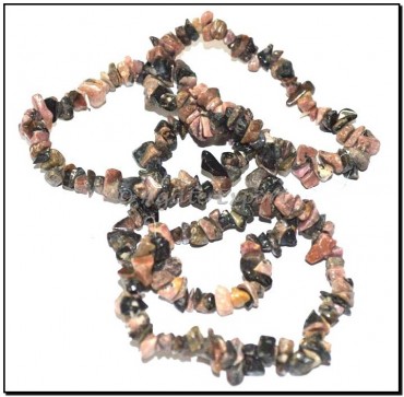 Rhodonite Chips Bracelets