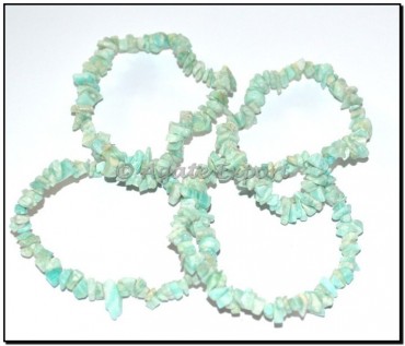 Amazonite Chips Bracelets
