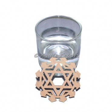Heart Chakra Wooden Coaster