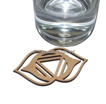 Third Eye Chakra Wooden Coaster