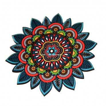 Mandala Wooden Coaster