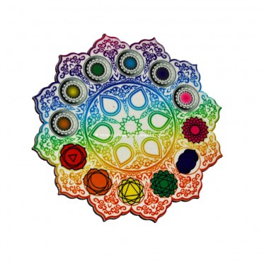 Printed Chakra Coaster