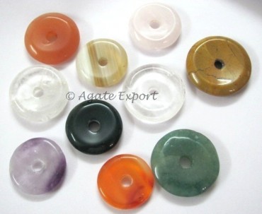 Mix Gemstone Donuts