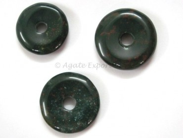 Green Fancy Jasper Donuts