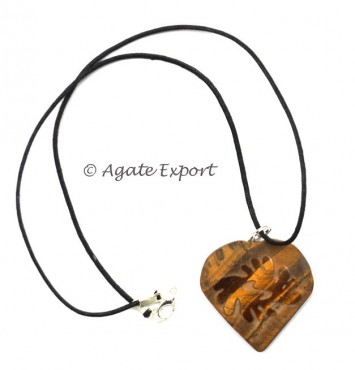 Tiger eye Healing Reiki Pendants