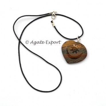 Tiger Eye Moon - Sun Reiki Pendants