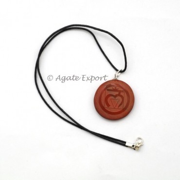 Red Jasper Root Pendants 