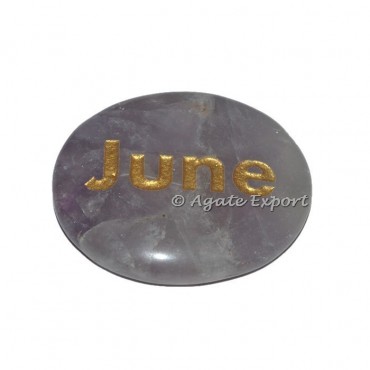 Amethyst June  Engrave Stones