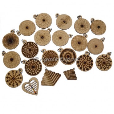 Engraved Assorted Pendants