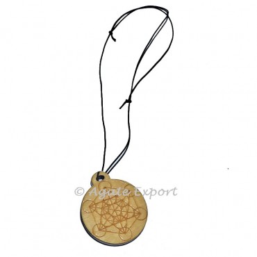 Engraved Metatrons Pendant