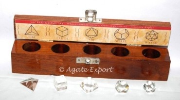 Crystal Sacred Geometry Set.